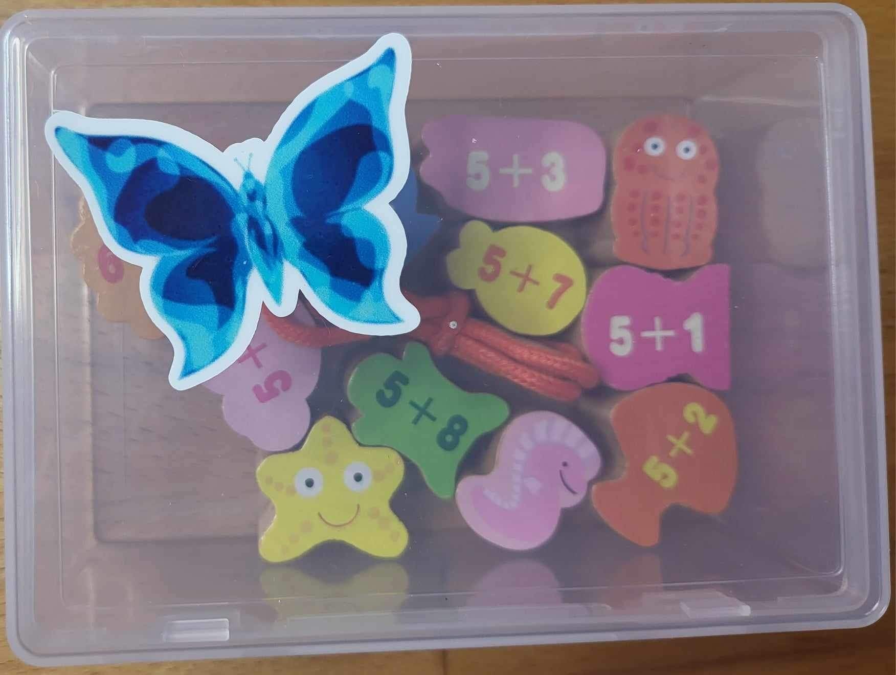 Fine Motor Skills Threading and numbers Sensory & Play